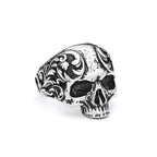Gothic Skull Ring — Stainless Steel