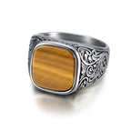 Smooth Signet Ring — Stainless Steel
