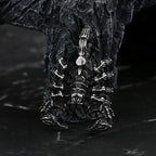 Scorpion Pendant Necklace — Stainless Steel