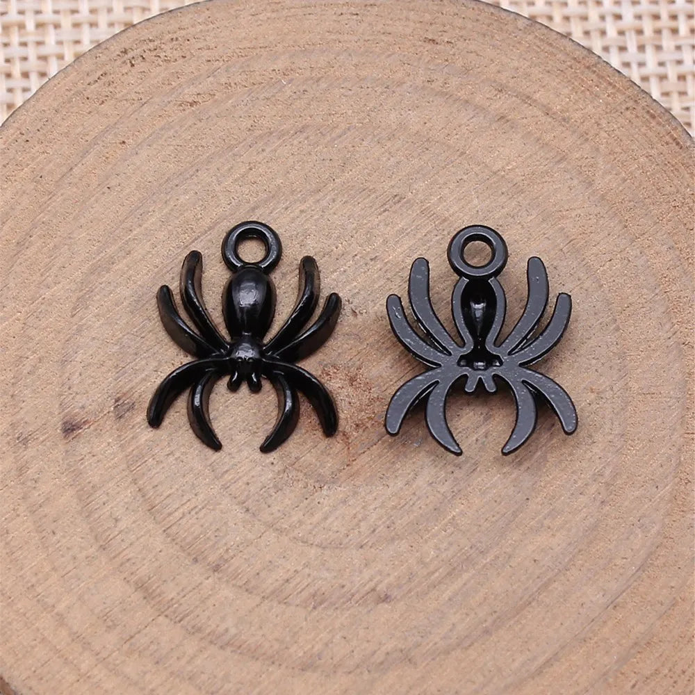 Boho Spider Web Charms Pendant Female Jewelry Bulk Cheapest Items