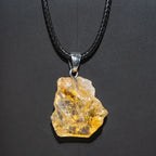 1PC Natural Crystal Rough Stone Amethyst Pendant Energy Healing Gemstone Amethyst Necklace Charms Chakra Halo Jewelry for Women