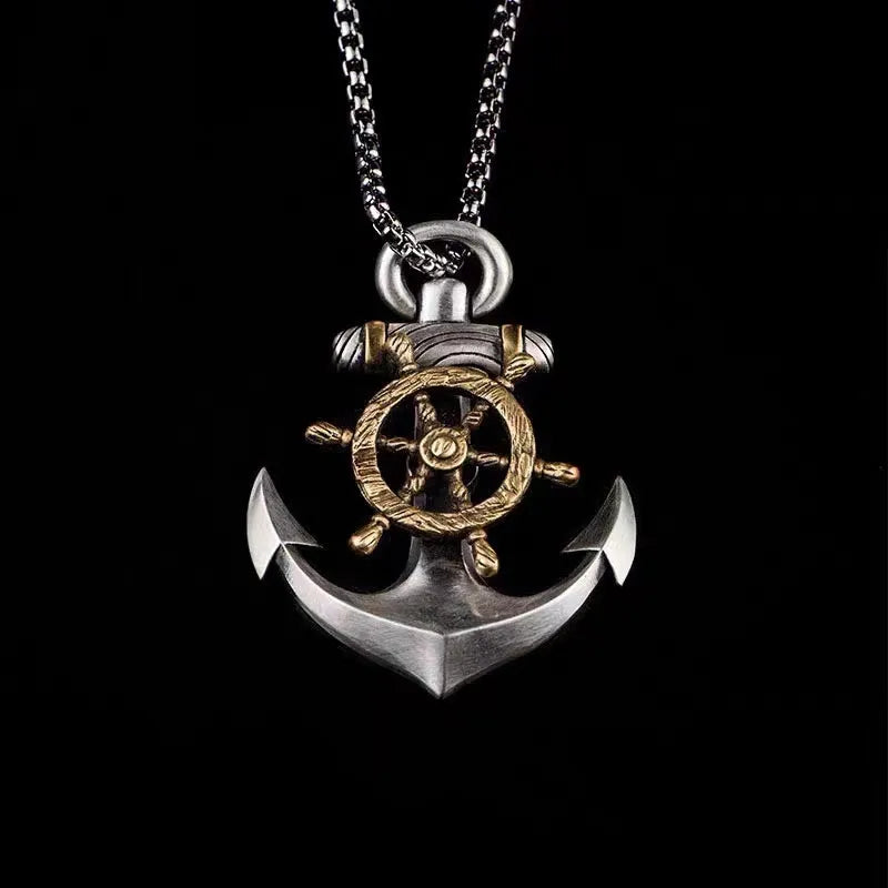 Vajra Pendant Necklace — Stainless Steel