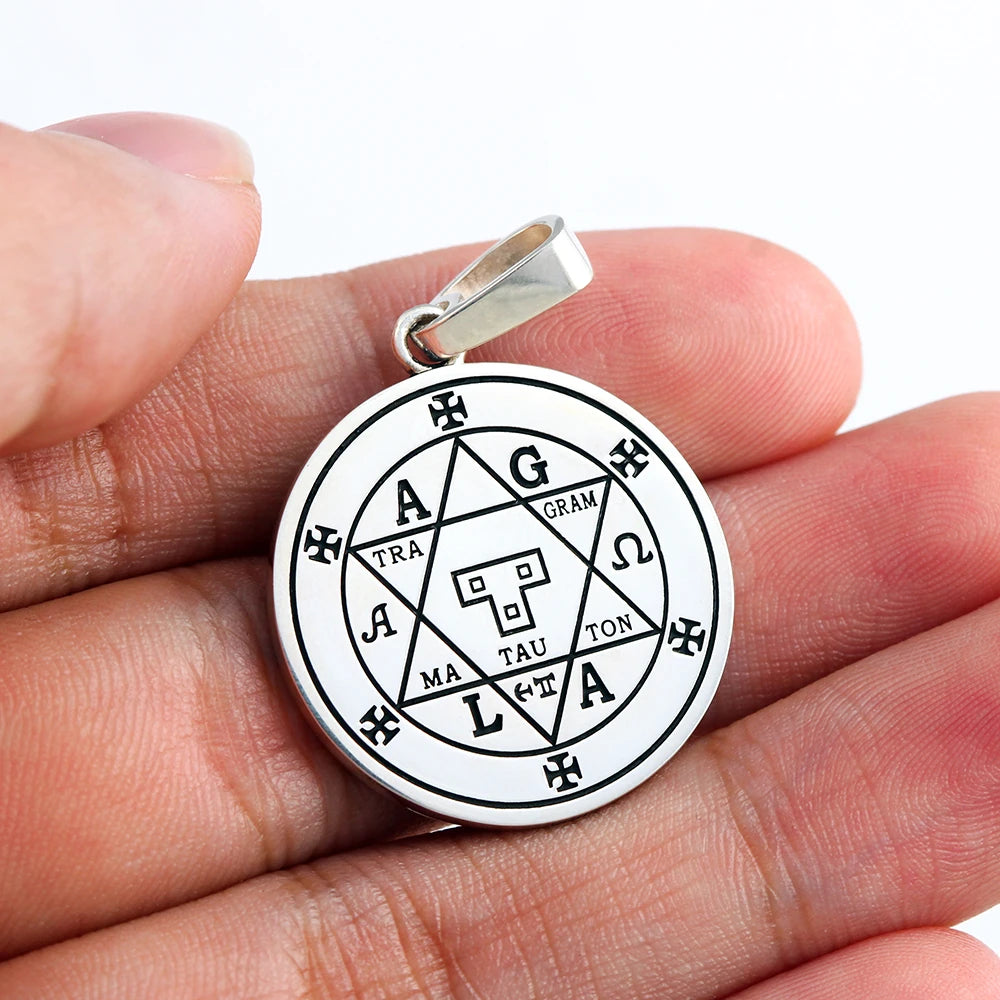 Solomon Pentagram Pendant — 925 Silver