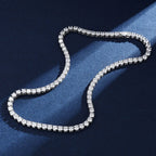 Moissanite Iced Out 925 Silver Chain 5mm