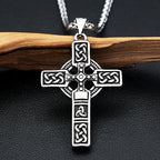 Viking Celtic Stainless Steel Pendant Necklace