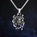 Gothic Satan Goat Stainless Steel Pendant Necklace