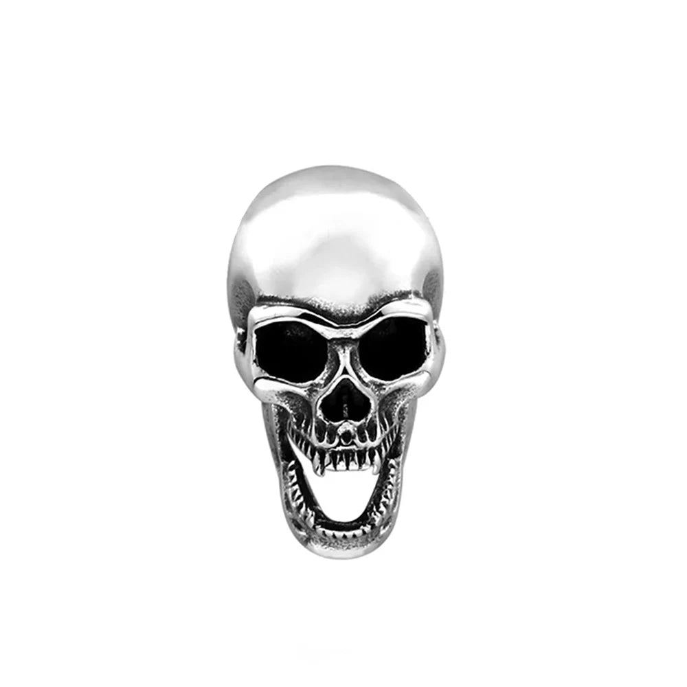 Gothic Skull Stainless Steel Pendant Necklace