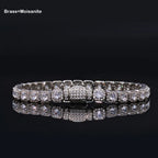 Gold VVS Tennis Chain Moissanite 5MM Iced Out