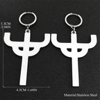 Gothic Silver Pendant Judas Priest Heavy Metal