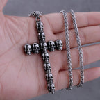 Neo-Gothic Skull Pendant Necklace — Stainless Steel
