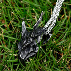 Dragon Skull Pendant Necklace