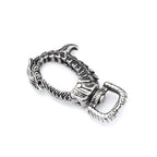 Lion Head Keychain — Stainless Steel