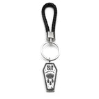 Key Silver Ring Gothic Dark Punk Dig Out Coffin