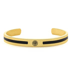 Viking Cuff Bangle Bracelet — Stainless Steel