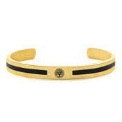 Viking Cuff Bangle Bracelet — Stainless Steel