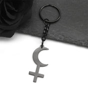 Greek Myth Lilith Goddess Keychain Mythology — Steel