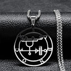 Sigil de Lucifer Baphomet Necklace — SS
