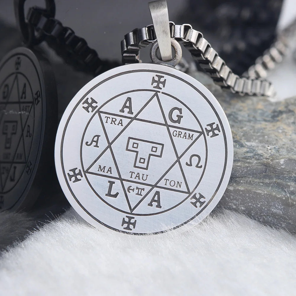 Solomon Pentagram Pendant — 925 Silver
