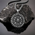 Steampunk Skull Pendant Necklace — Stainless Steel