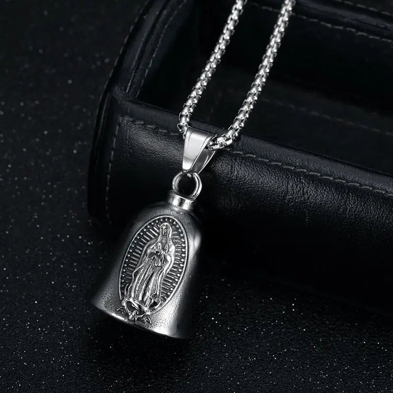 Moto Bell Steel Pendant Retro Punk Motorcycle