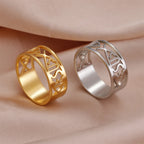 Jesus Fish Ring for Men & Women — Christian, Stainless Steel