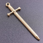 Sword Dagger Wing Pendants DIY Necklace Making — Stainless Steel
