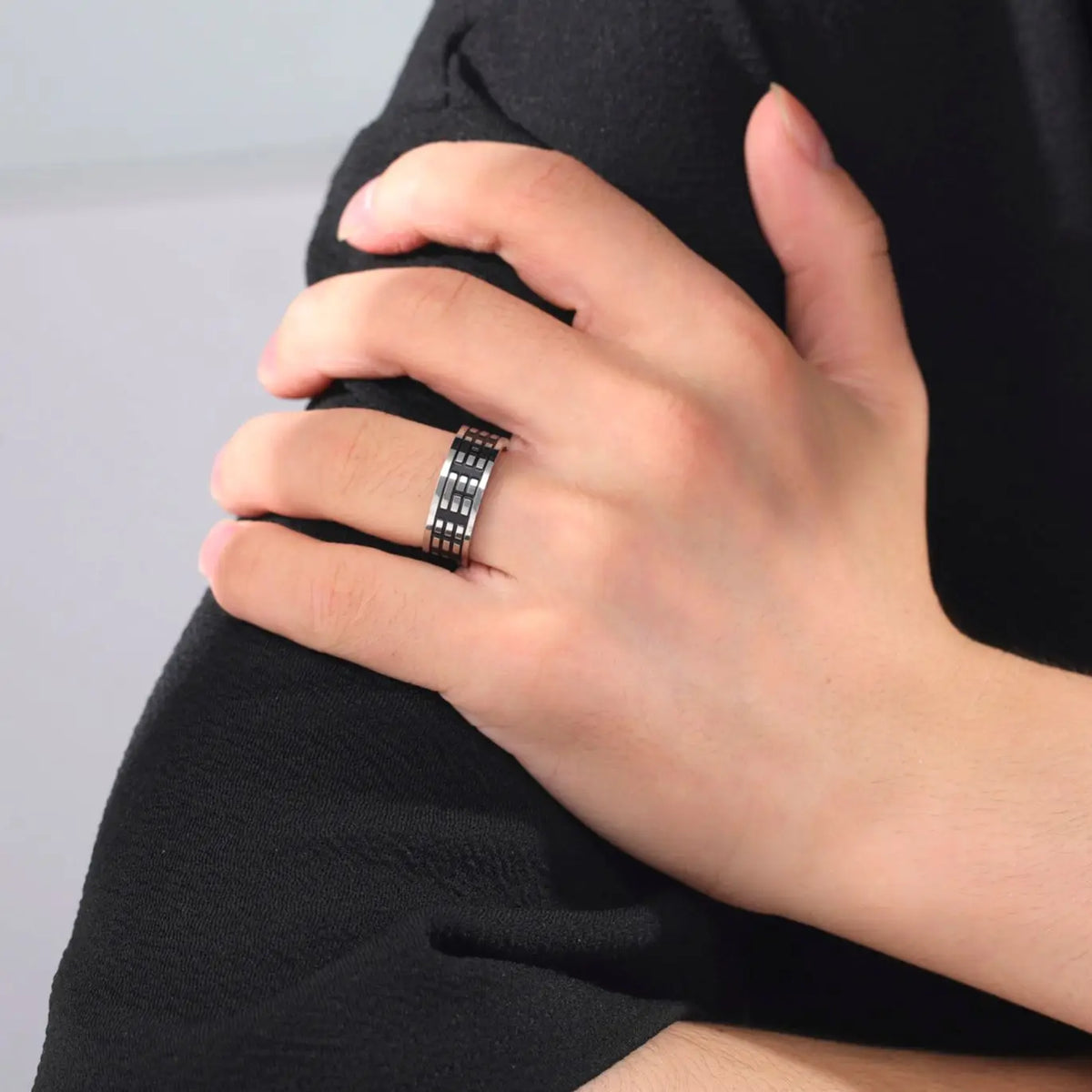My Shape Chinese Tai Chi Yin Yang Rings for Men The Eight Trigrams Stainless Steel Ring Vintage Jewelry Amulet anillos