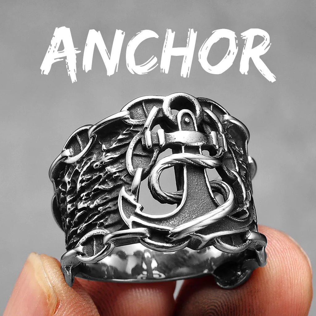 Lighthouse Ocean Ring — Stainless Steel