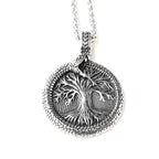 Yggdrasil Tree of Life Necklace — Stainless Steel