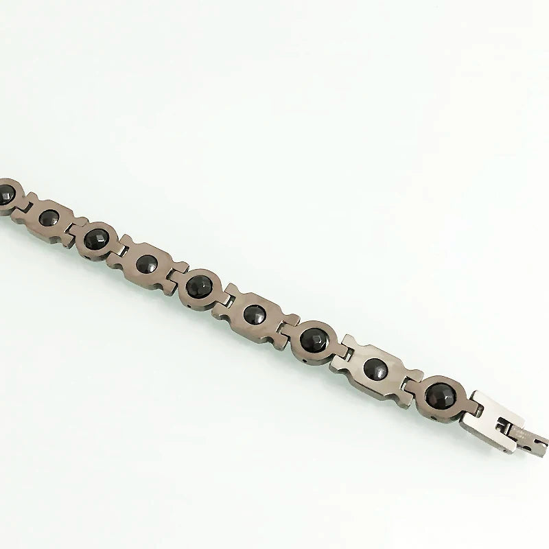 Healthy Power Increase Magnetic Therapy Men's Bracelet for Man 316l Stainless Steel Armband Male Bracelets Jewelry Gifts