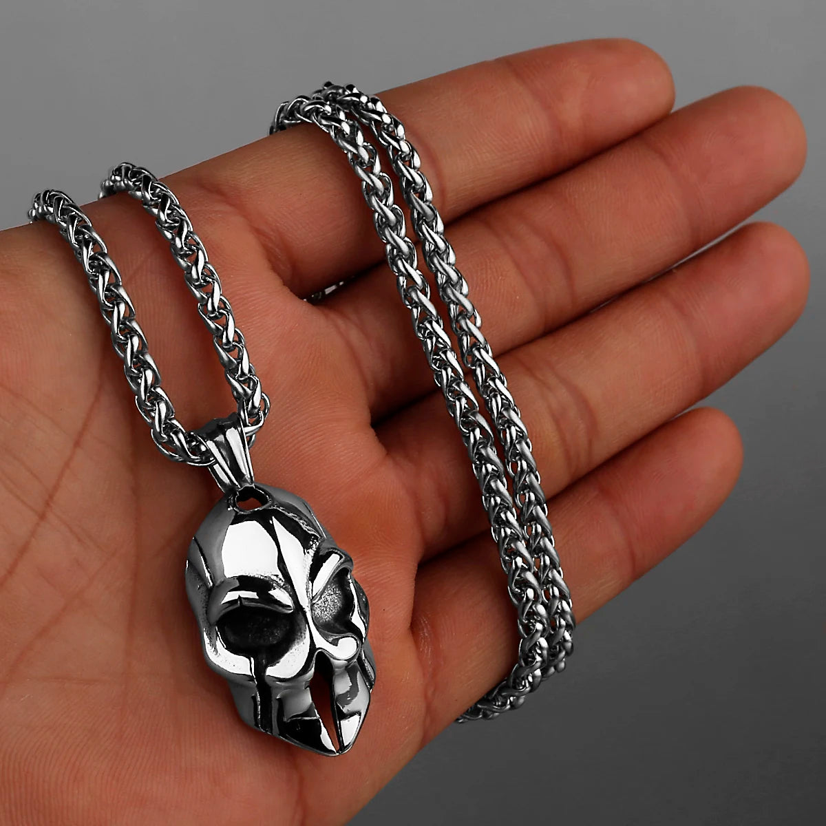 Minimal Pendant Necklace — Stainless Steel