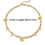 Punk Cuban Link Choker Necklace Collar Statement Chunky Stainless Steel Gold Color Thick Chain Necklace For Men Women Jewelry