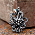New Stainless Steel retro fashion skull squid animal Pendant Necklace Dropshipping gift free shipping