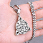 Nordic Vikings Tree of Life Odin Necklace Various Men Celtic Amulet Pendant Stainless Steel Vintage Charm Punk Jewelry