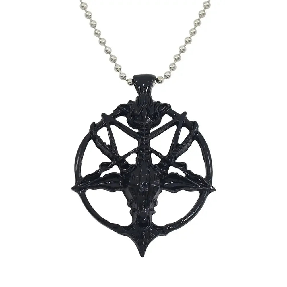 Skull Cross Pendant Necklace