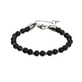 6mm Tiger Eye Beads Strand Bracelets Men Women Charm Stainless steel Chain Colorful Natural Stone Bracelet Male Jewelry