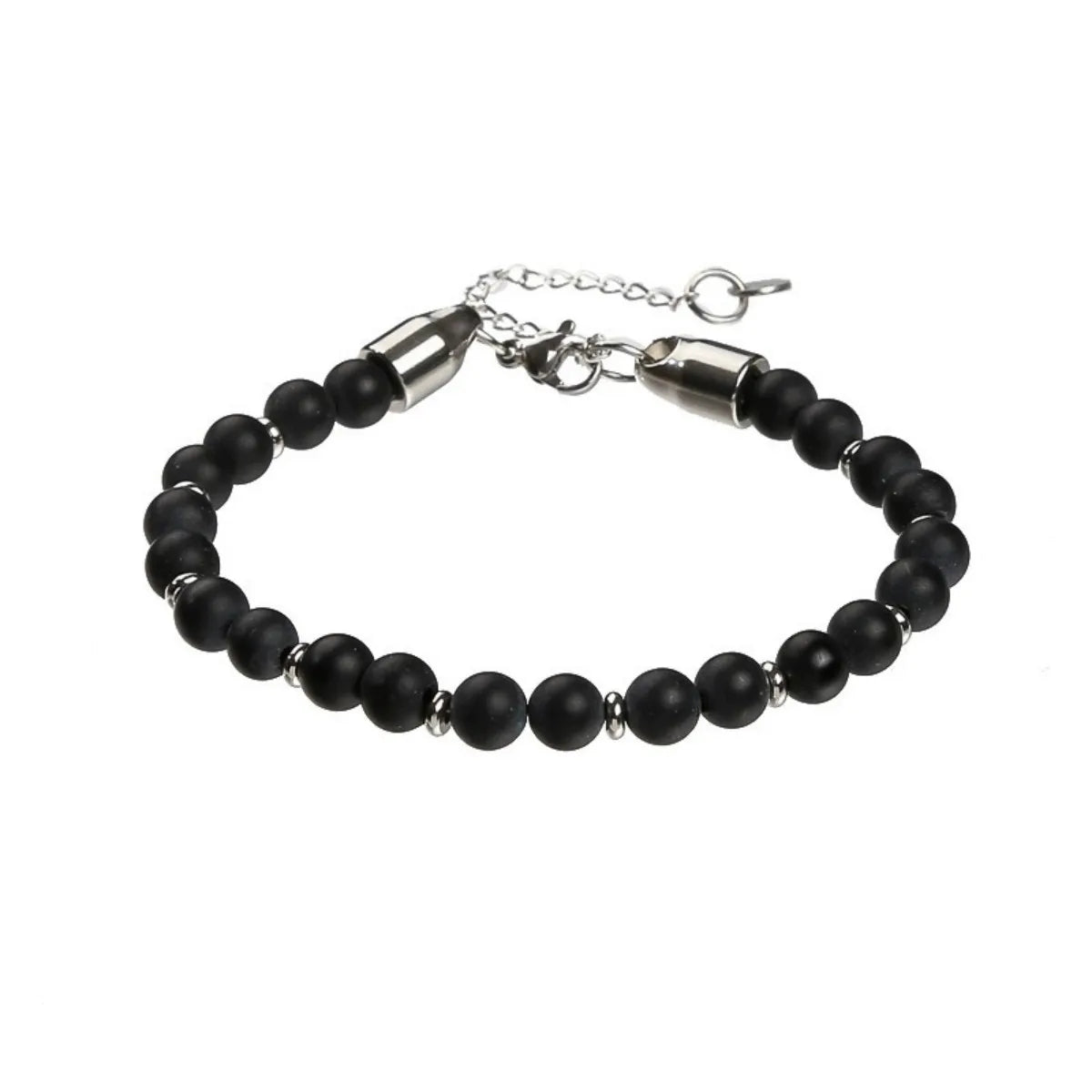6mm Tiger Eye Beads Strand Bracelets Men Women Charm Stainless steel Chain Colorful Natural Stone Bracelet Male Jewelry