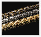 Motorcycle Steel Bracelet 8MM Biker Tough