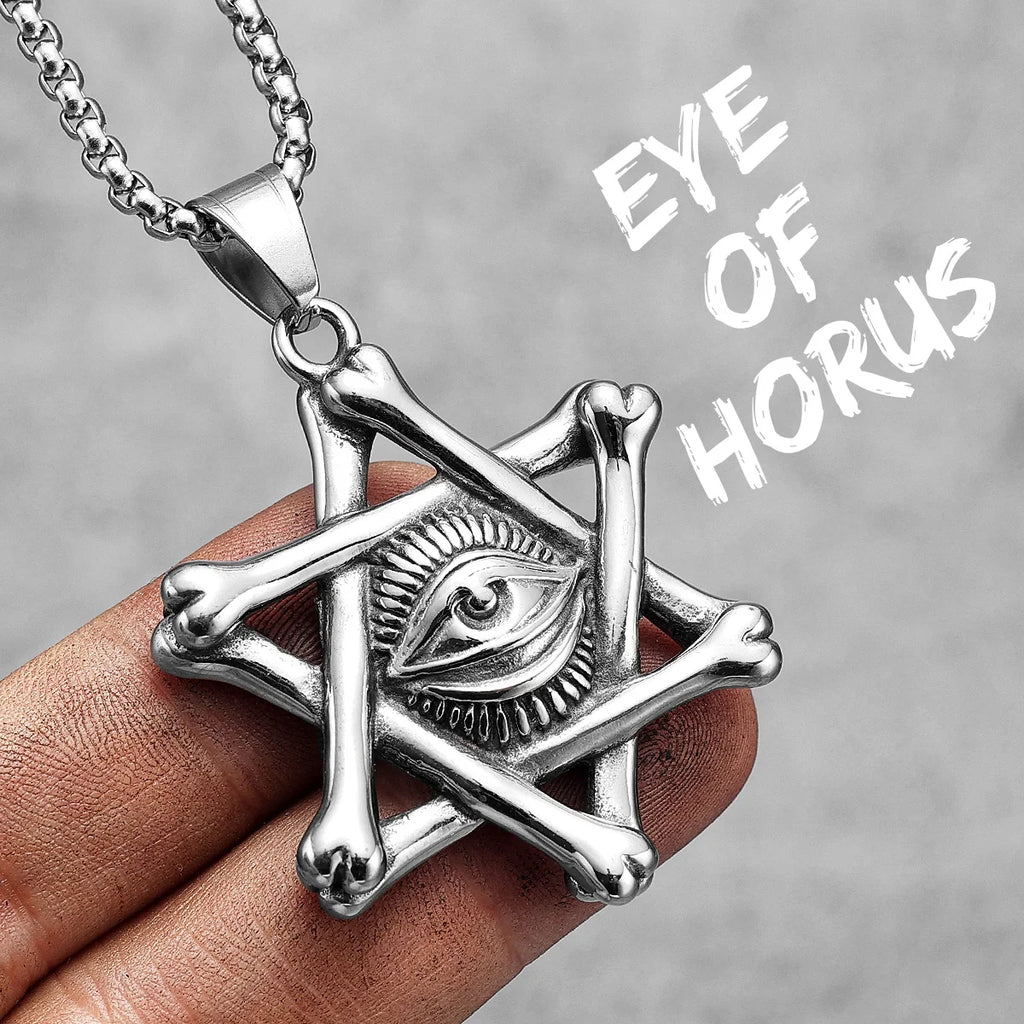 Star of David Pendant — Stainless Steel