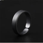 Classic Gold Clover Leaf Ring For Men Jewelry Top Quality Silver 925 Ring Open Size Male Index Finger Accessories