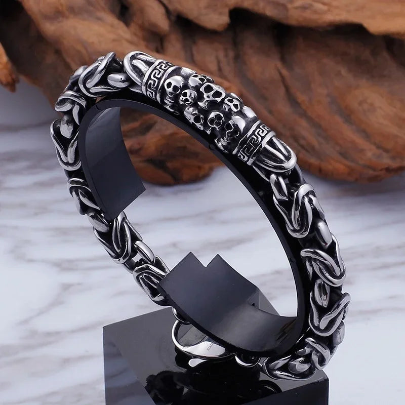 Skull Bracelet — Gothic Punk