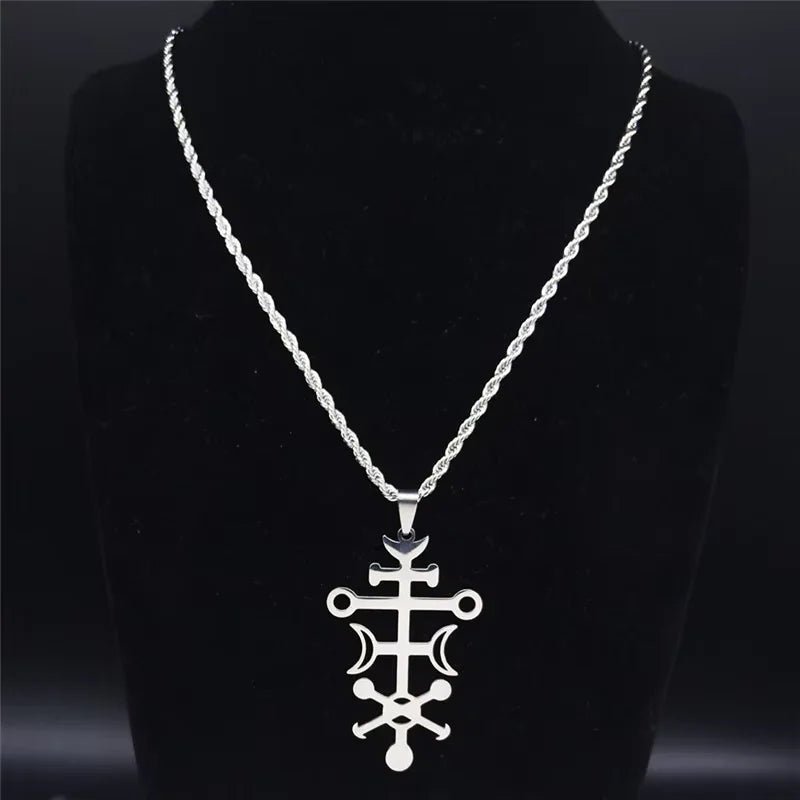 Sigil of Lilith Demon Pendant — Stainless