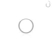 Open Circle Tragus Earrings — Titanium
