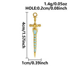 7Pcs No Fade Stainless Steel Wicca Moon Sun Egyptian Ankh Life Cross Pendant DIY Fatima Hand Turkish Evil Eye кулон Jewelry