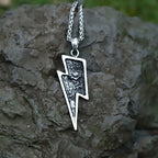 Vintage Skull Stainless Steel Pendant Necklace