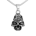 Vintage Design Viking Warrior Bell Pendant Motorcycle Wind Nordic Odin Guardian Bell Necklace Gift Jewelry Accessories