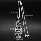 Silver Pendant Hollow Wine Glass Drinking
