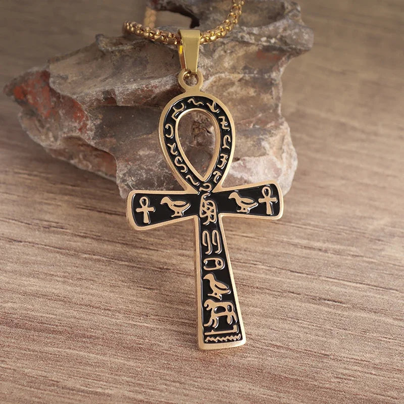 Orthodox Cross Stainless Steel Pendant Necklace