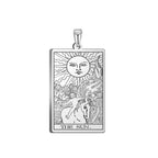Tarot Major Arcana Amulet Necklace — Stainless Steel