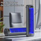 5V Tower Fan USB Charging Portable Air Conditioner Electric Wall Mount/Standing Fan Bladeless Summer Fan for Home